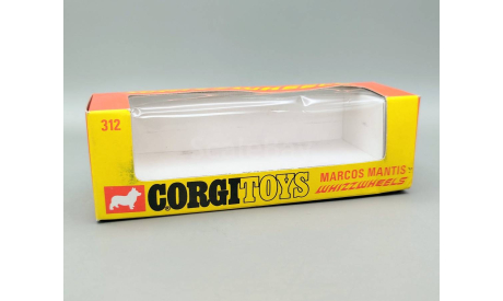Коробка Corgi Toys #312 Marcos Mantis Whizzwheels М.1215, масштабная модель, scale0