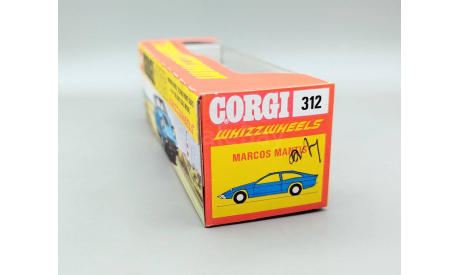 Коробка Corgi Toys #312 Marcos Mantis Whizzwheels М.1215, масштабная модель, scale0