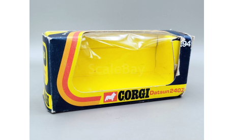 Коробка Corgi Toys #394 Datsun 240Z М.1217, масштабная модель, scale0