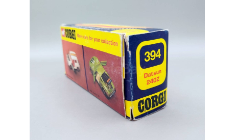 Коробка Corgi Toys #394 Datsun 240Z М.1217, масштабная модель, scale0