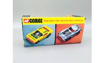 Коробка Corgi Toys #329 Ford Mustang Mach 1 М.1218, масштабная модель, scale0