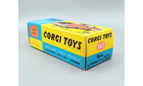 Коробка Corgi Toys #263 Marlin Rambler Sports Fastback М.1219, масштабная модель, scale0