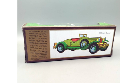 Коробка Matchbox Models of Yesteryear 1931 Stutz Bearcat Y-14 М.1220, масштабная модель, scale43