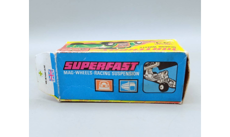 Коробка Matchbox Superfast No. 43 Dragon Wheels Volkswagen Beetle М.1225, масштабная модель, scale64