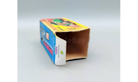 Коробка Matchbox Superfast No. 43 Dragon Wheels Volkswagen Beetle М.1225, масштабная модель, scale64
