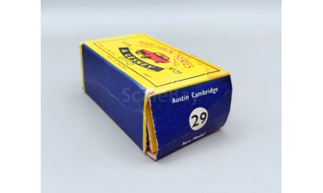 Коробка Matchbox Lesney No. 29 Austin A55 Cambridge М.1228, масштабная модель, scale64