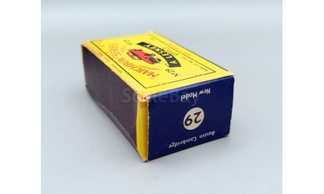 Коробка Matchbox Lesney No. 29 Austin A55 Cambridge М.1228, масштабная модель, scale64