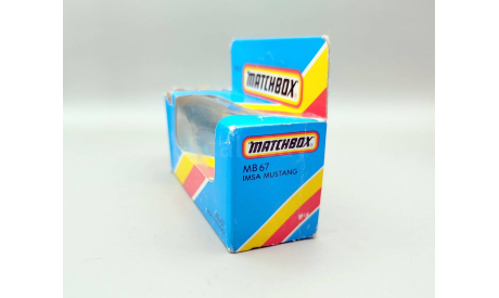 Коробка Matchbox Macau Superfast  IMSA Mustang MB 67 М.1230, масштабная модель, scale64