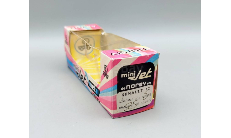 Коробка Norev Mini-Jet Renault 12 М.1238, масштабная модель, scale64