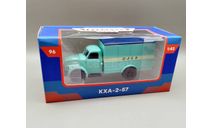 Горький-51А  КХА-2-57 фургон ’Хлеб’ хлебовозка (голубой/синий) Modimio М.1245, масштабная модель, ГАЗ, scale43