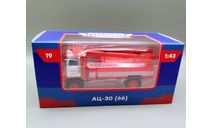 Горький-66 АЦ-30(66) пожарный (красный) Modimio М.1247, масштабная модель, ГАЗ, scale43