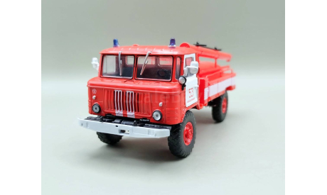 Горький-66 АЦ-30(66) пожарный (красный) Modimio М.1247, масштабная модель, ГАЗ, scale43