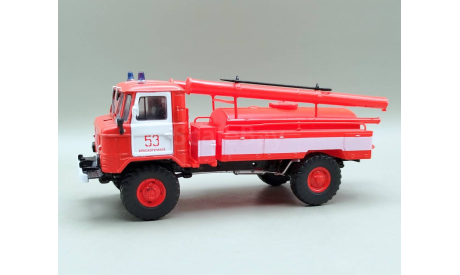 Горький-66 АЦ-30(66) пожарный (красный) Modimio М.1247, масштабная модель, ГАЗ, scale43