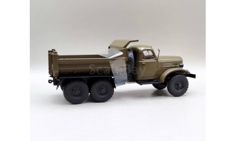 ЗИЛ-157КД самосвал ЗИЛ-ММЗ-4510 (тёмно-зелёный) Modimio М.1266, масштабная модель, scale43