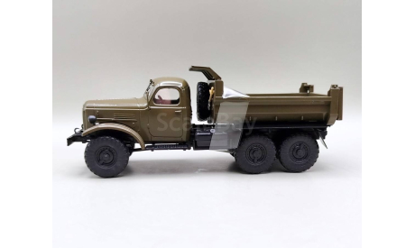 ЗИЛ-157КД самосвал ЗИЛ-ММЗ-4510 (тёмно-зелёный) Modimio М.1266, масштабная модель, scale43