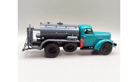 ЗИС-150 автогудронатор Д-251 (циановый/серый) Modimio М.1270, масштабная модель, scale43