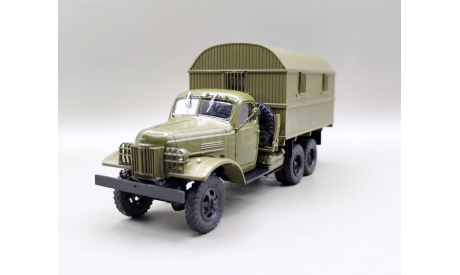 ЗИС-151 КУНГ-1 (хаки) Modimio М.1271, масштабная модель, scale43