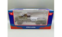 КРАЗ-6446 седельный тягач (тёмно-зелёный) Modimio М.1278, масштабная модель, scale43