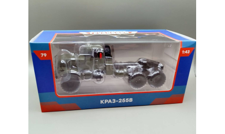 КРАЗ-255В седельный тягач (тёмно-зелёный) Modimio М.1279, масштабная модель, scale43