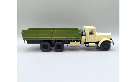 ЯАЗ-210 бортовой (бежевый/зелёный) Modimio М.1280, масштабная модель, scale43
