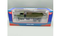 КРАЗ-250 бортовой (тёмно-зелёный) Modimio М.1282, масштабная модель, scale43