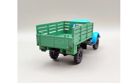 Горький-63 бортовой (голубой/зелёный) Modimio М.1293, масштабная модель, scale43, ГАЗ