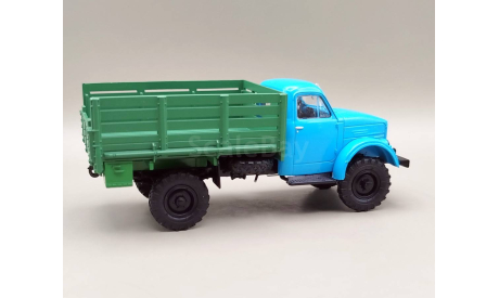 Горький-63 бортовой (голубой/зелёный) Modimio М.1293, масштабная модель, scale43, ГАЗ