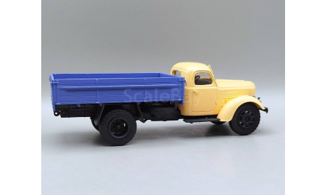 ЗИЛ-164А бортовой (бежевый/синий) DeAgostini  М.1302, масштабная модель, scale43