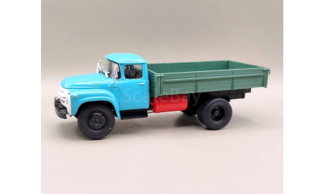 ЗИЛ-138 бортовой (голубой/зелёный) DeAgostini  М.1307, масштабная модель, scale43