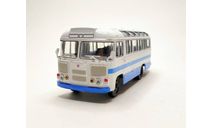 Автобус ПАЗ-672М (белый/синий) Modimio М.1310, масштабная модель, scale43