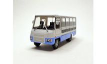 Автобус КАВЗ-3275 (серый/синий) Modimio М.1311, масштабная модель, scale43