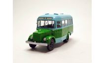 Автобус ПАЗ-651 (голубой/зелёный) Modimio М.1312, масштабная модель, scale43
