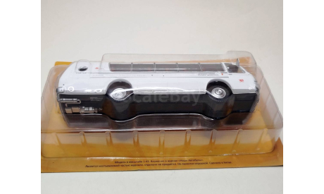 Автобус Турист-Люкс 8,5 (белый) Modimio М.1318, масштабная модель, scale43, ПАЗ
