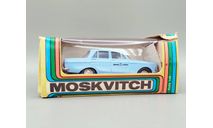 Москвич-408 такси (голубой) СССР Агат/Моссар/Тантал М.1334, масштабная модель, scale43