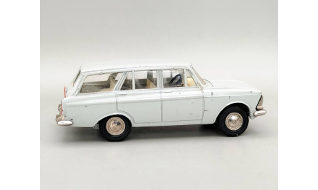 Москвич-412 (серо-голубой) СССР/Россия Агат/Моссар/Тантал М.1344, масштабная модель, scale43