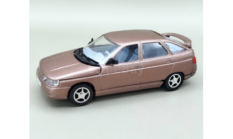ВАЗ-2112 / LADA-112 Сентябрь 2008 Холдинг ’Инкотекс’ (коричневый металлик) Агат/Моссар/Тантал М.1358, масштабная модель, scale43