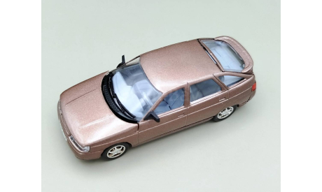 ВАЗ-2112 / LADA-112 Сентябрь 2008 Холдинг ’Инкотекс’ (коричневый металлик) Агат/Моссар/Тантал М.1358, масштабная модель, scale43