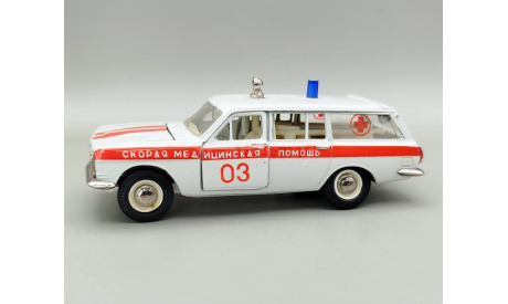 Горький-24 универсал Скорая медицинская помощь (белый) СССР Агат/Моссар/Тантал М.1359, масштабная модель, ГАЗ, 1:43, 1/43