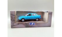 ВАЗ-2110 / LADA-110 на подиуме (синий) Россия Агат/Моссар/Тантал М.1379, масштабная модель, scale43
