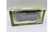 Горький-51А бортовой (тёмно-зелёный) Наш Автопром  М.0391, масштабная модель, scale43, ГАЗ