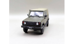 УАЗ-3172 с тентом опытный (т.зелёный) DeAgostini  М.1425