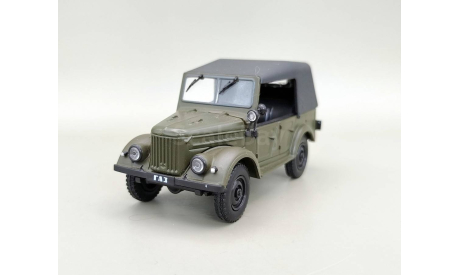 Горький-69А с тентом (хаки/чёрный) DeAgostini  М.1431, масштабная модель, scale43, ГАЗ