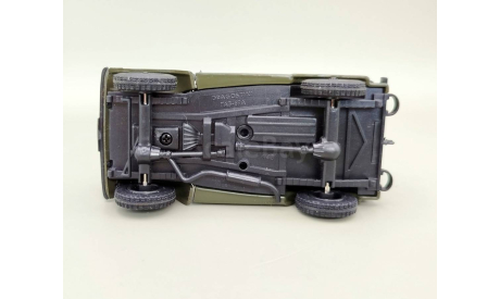 Горький-69А с тентом (хаки/чёрный) DeAgostini  М.1431, масштабная модель, scale43, ГАЗ