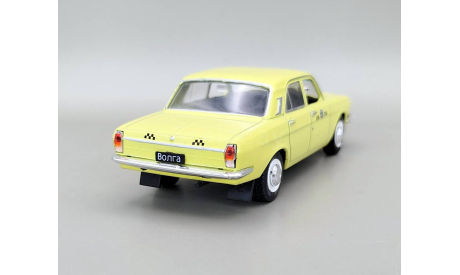 Горький-24-01 такси СССР (жёлтый) DeAgostini  М.1438, масштабная модель, scale43, ГАЗ