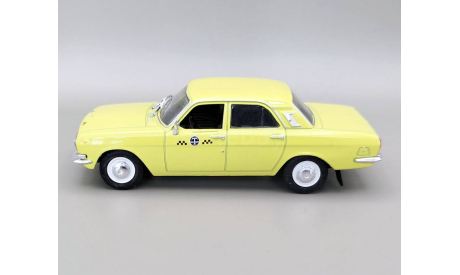 Горький-24-01 такси СССР (жёлтый) DeAgostini  М.1438, масштабная модель, scale43, ГАЗ