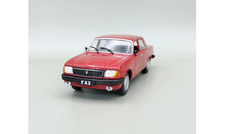 Горький-31029 (тёмно-красный) DeAgostini  М.1441, масштабная модель, scale43, ГАЗ