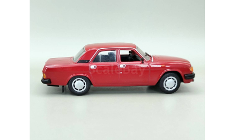 Горький-31029 (тёмно-красный) DeAgostini  М.1441, масштабная модель, scale43, ГАЗ