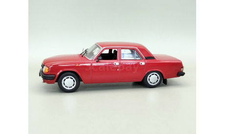 Горький-31029 (тёмно-красный) DeAgostini  М.1441, масштабная модель, scale43, ГАЗ