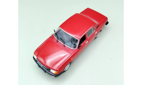 Горький-31029 (тёмно-красный) DeAgostini  М.1441, масштабная модель, scale43, ГАЗ