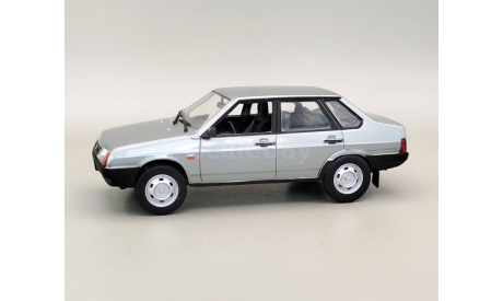 ВАЗ-21099 ЛАДА ’Самара’ (серый металлик) DeAgostini  М.1449, масштабная модель, scale43
